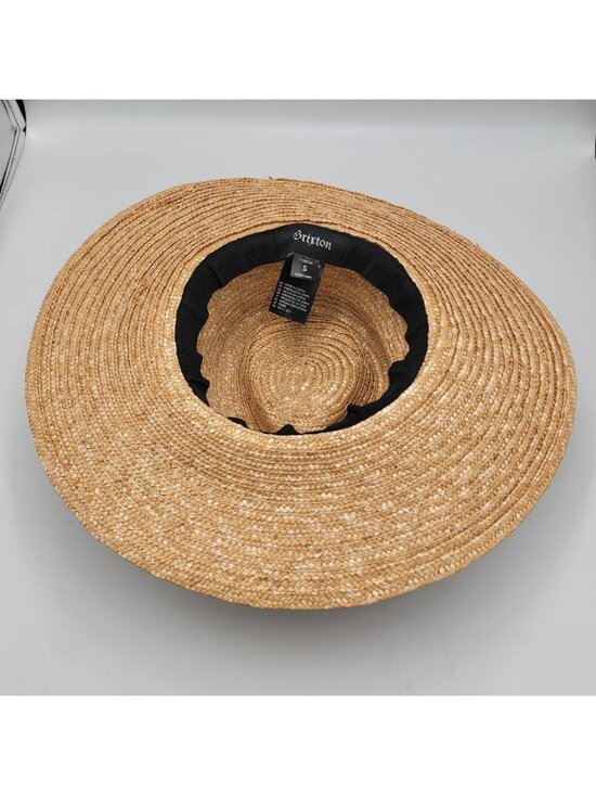 Brixton Women\'s Joanna StrawSun Hat Honey Size Small 4.5\